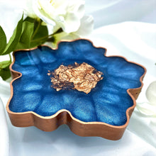 Load image into Gallery viewer, Flower Coaster - French Blue
